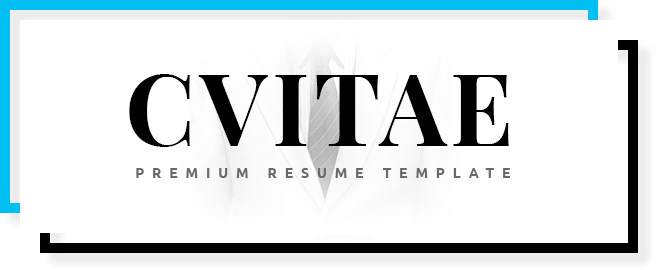 CVitae - Responsive Materialized Resume